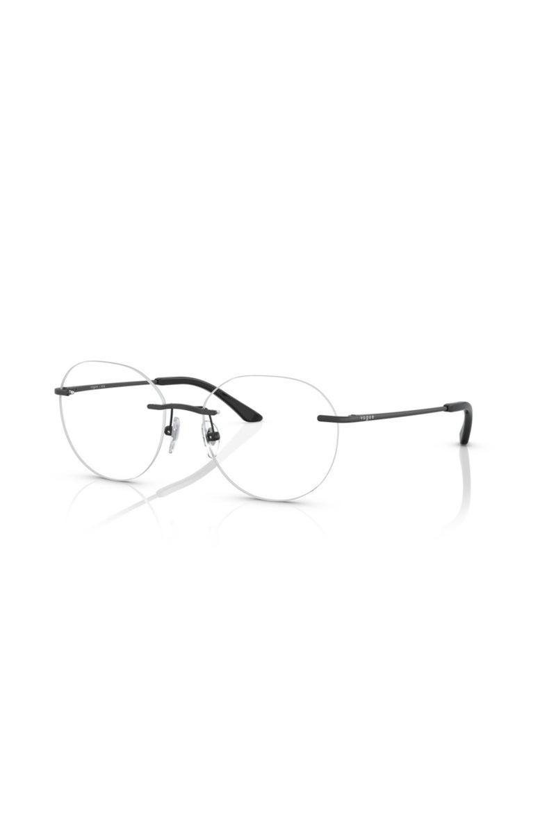 Vogue Irregular Prescription Glasses for Men - Matte Black - Image 1
